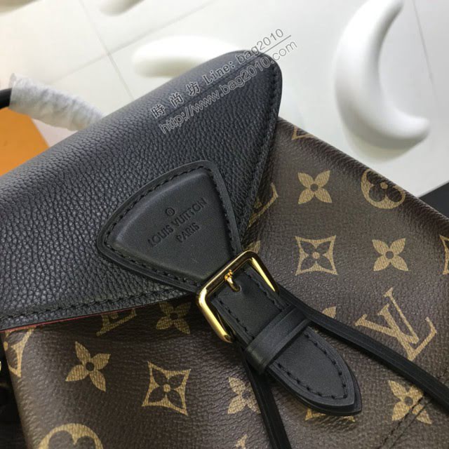 路易威登LV雙肩包 Montsouris雙肩包 lv新款老花後背包  ydh3809